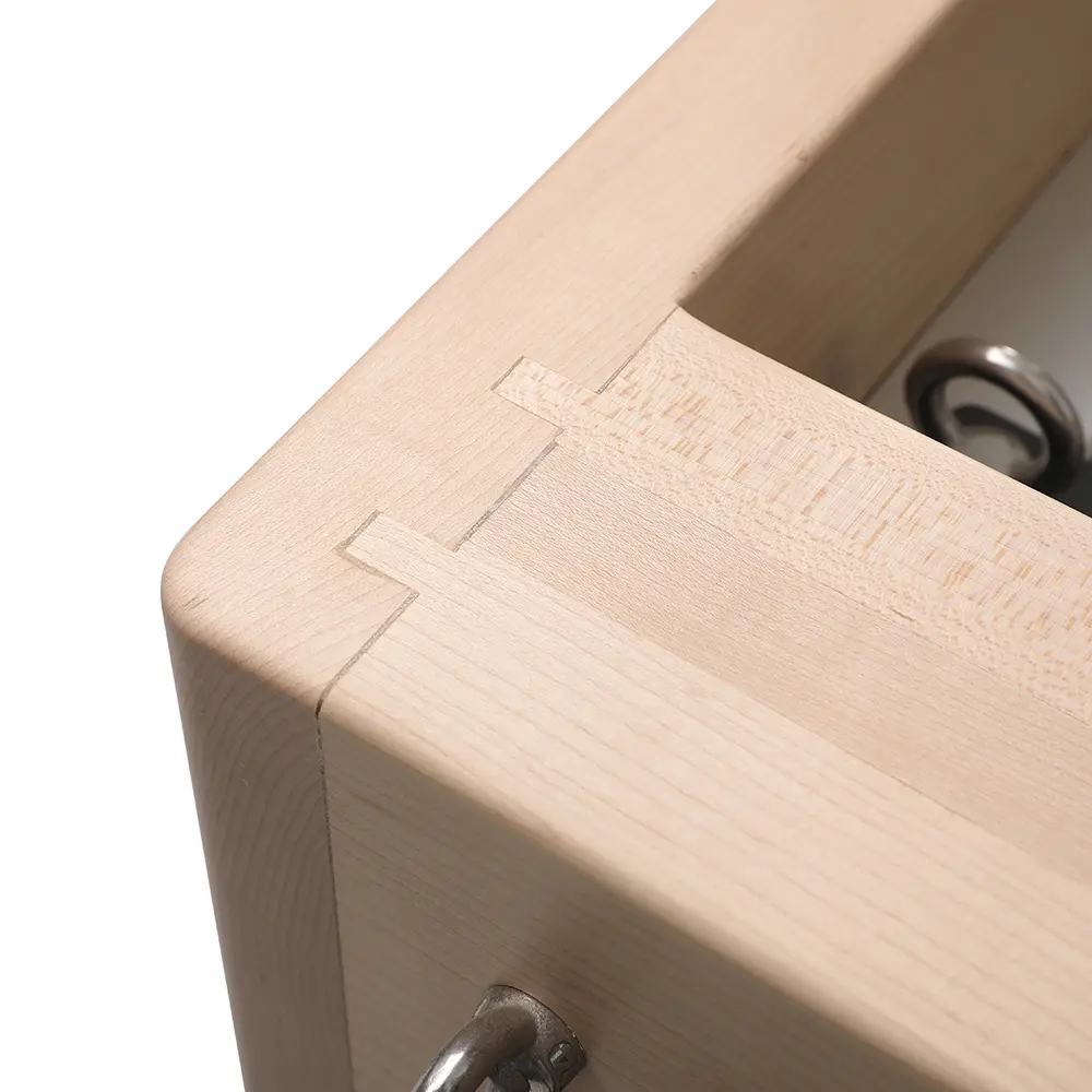 SourcePro Maple Pro SP1 Reformer detail photo 3 — Premium North American Maple construction close-up
